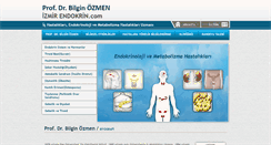 Desktop Screenshot of izmirendokrin.com